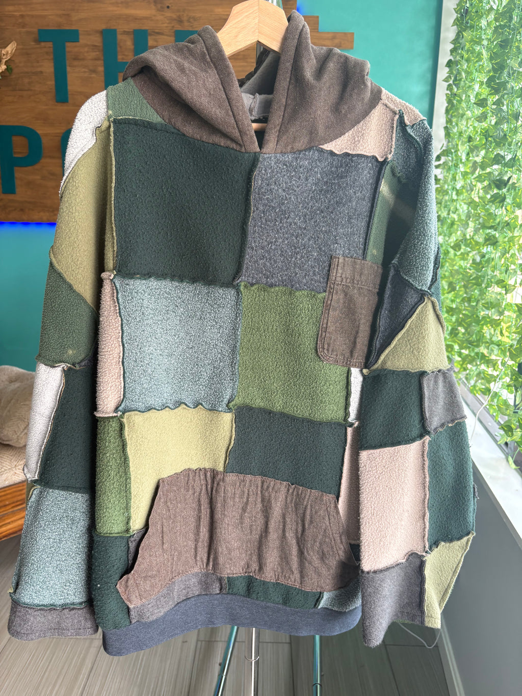 Nature Patchwork Hoodie