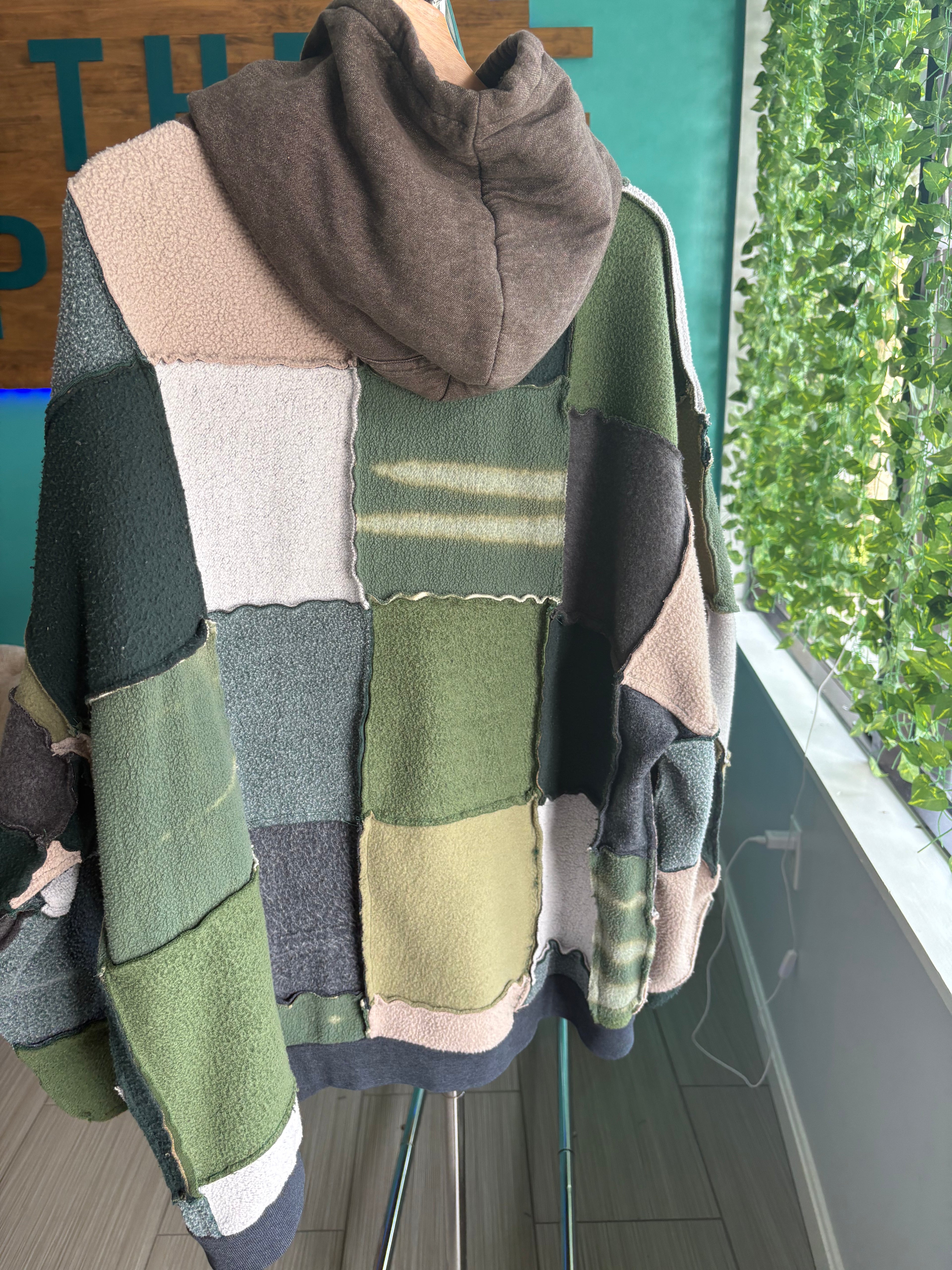 Nature Patchwork Hoodie