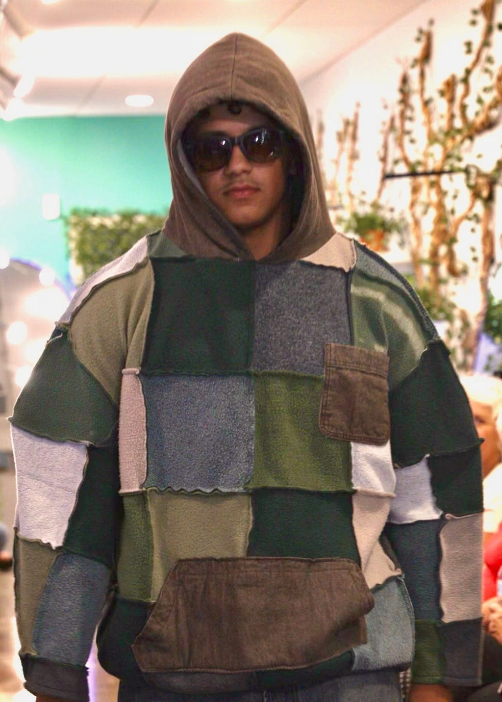 Nature Patchwork Hoodie