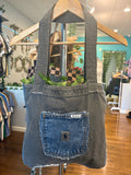 Jean pocket Tote Bag
