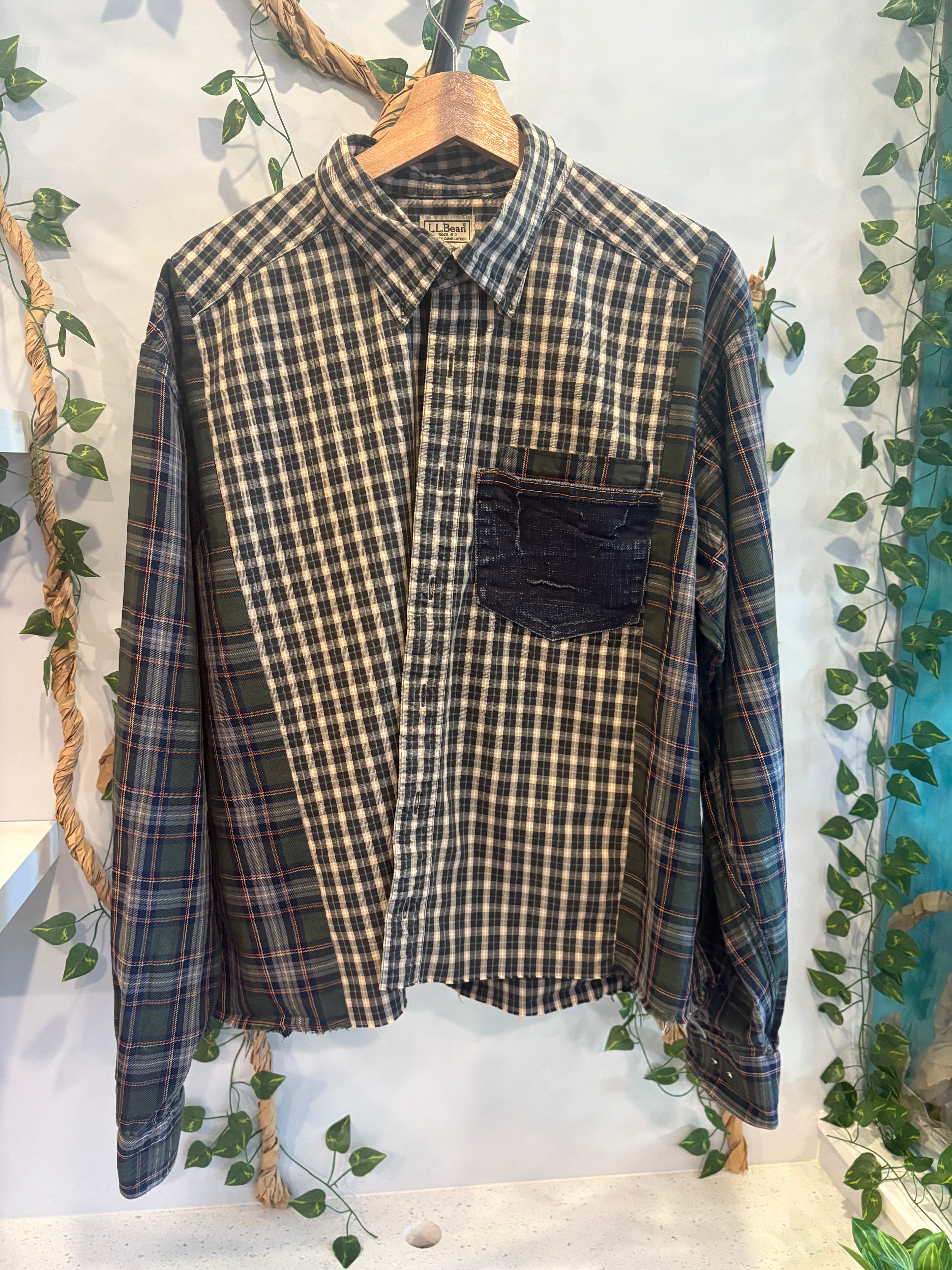 Plaid on Plaid Button Down