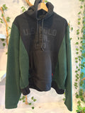 Blk/Grn Polo Hoodie