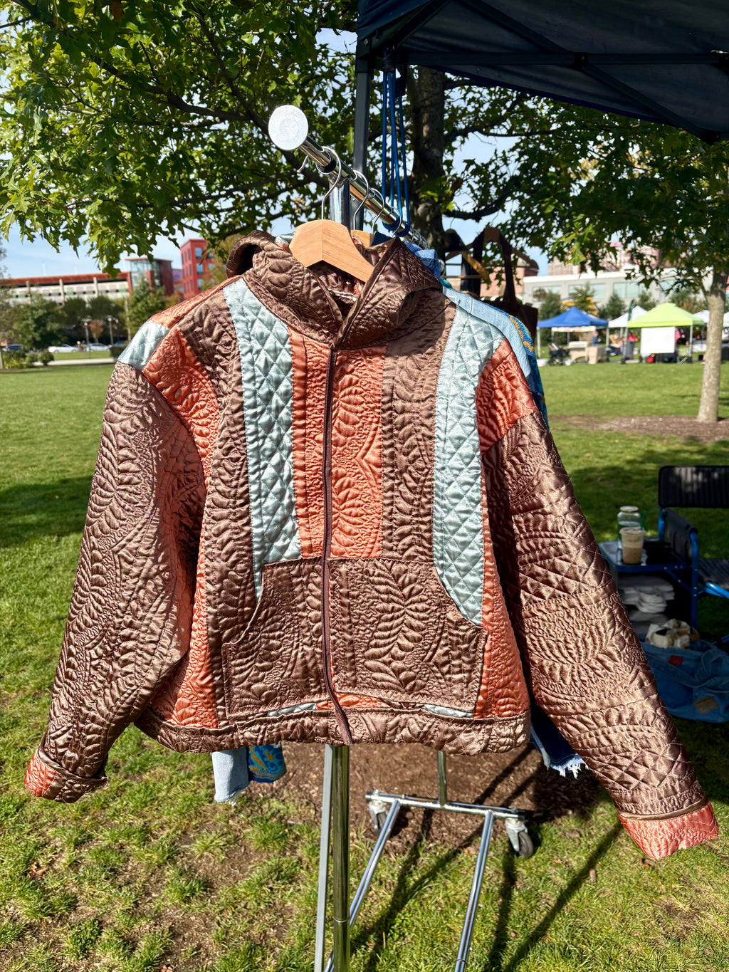 Quilted Hooded Jacket