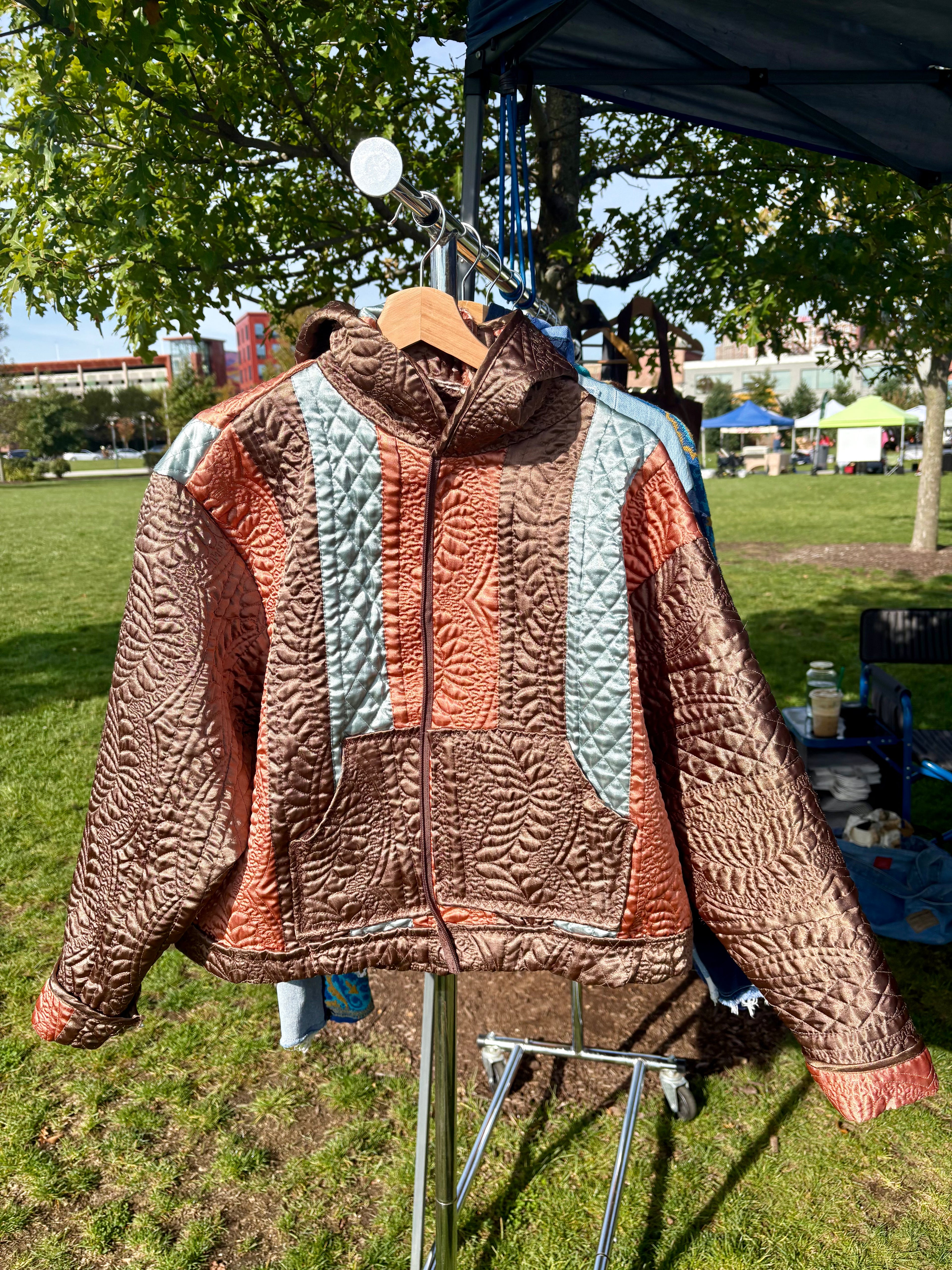 Quilted Hooded Jacket